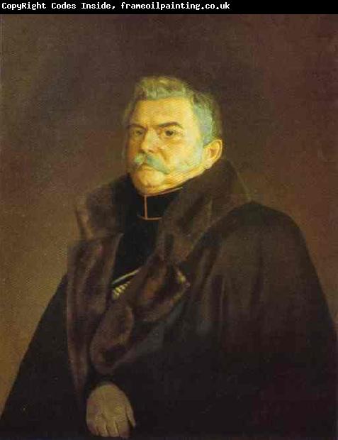 Sergey Zaryanko Portrait Of Adjutant-General K. A. Shilder